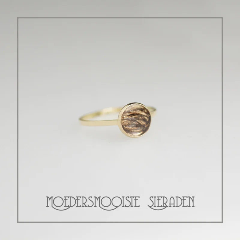 Haarlokring Presence Goud