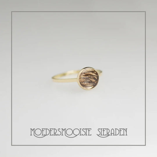 Haarlokring Presence Goud