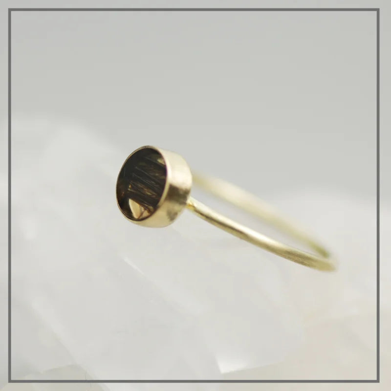 Haarlokring Puur en Mat