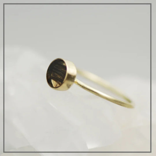 Haarlokring Puur en Mat