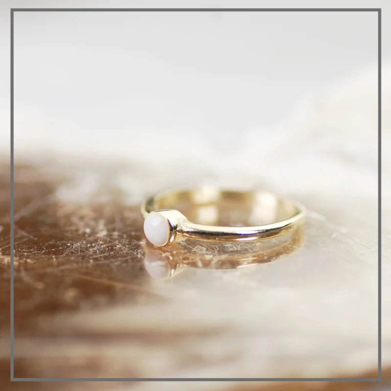 9K Moedermelk ring de Verbinding  Klein