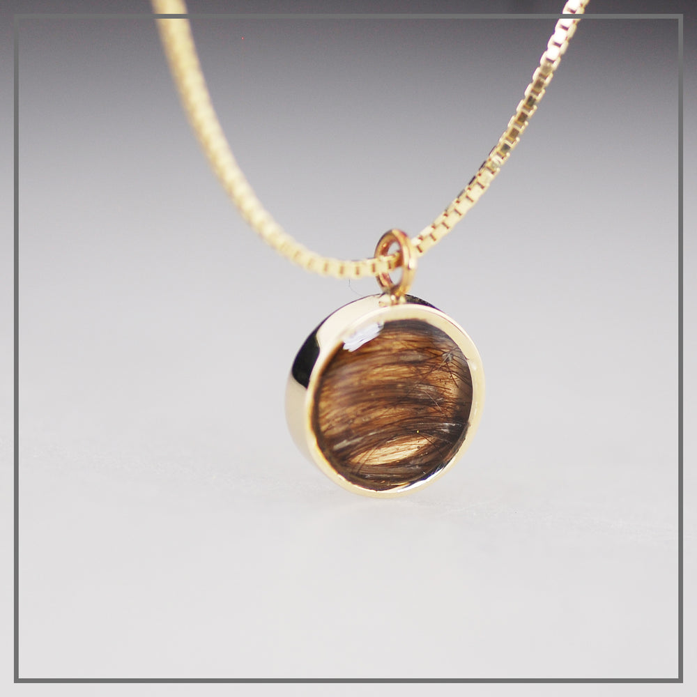 Haarlokhanger Classic Goud