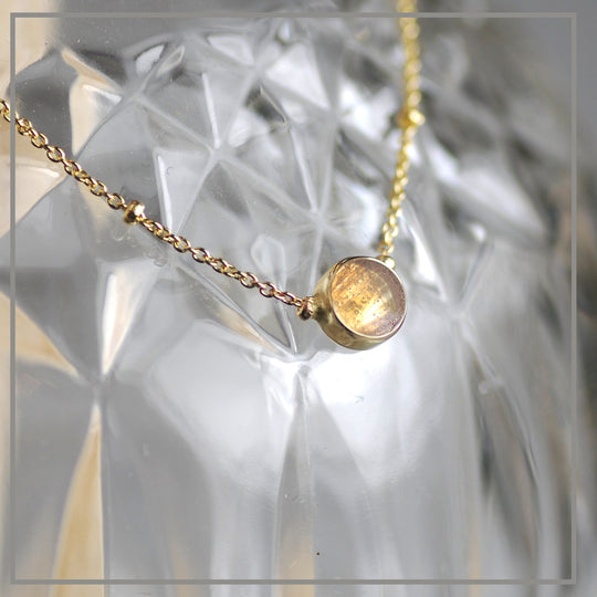Haarlok ketting Jeremie goud