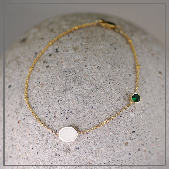 Armband Lois Goud met geboortesteen