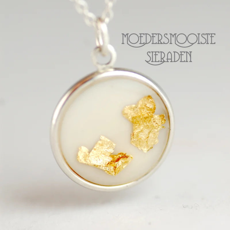 Collier Moedermelk Goldflakes