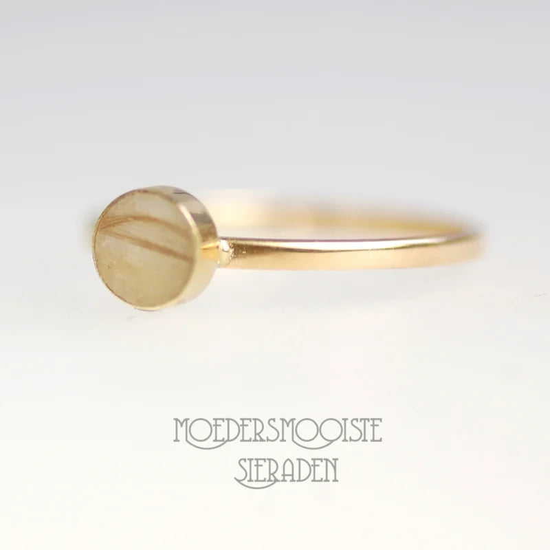 Moedermelk Ring Sublime Goud