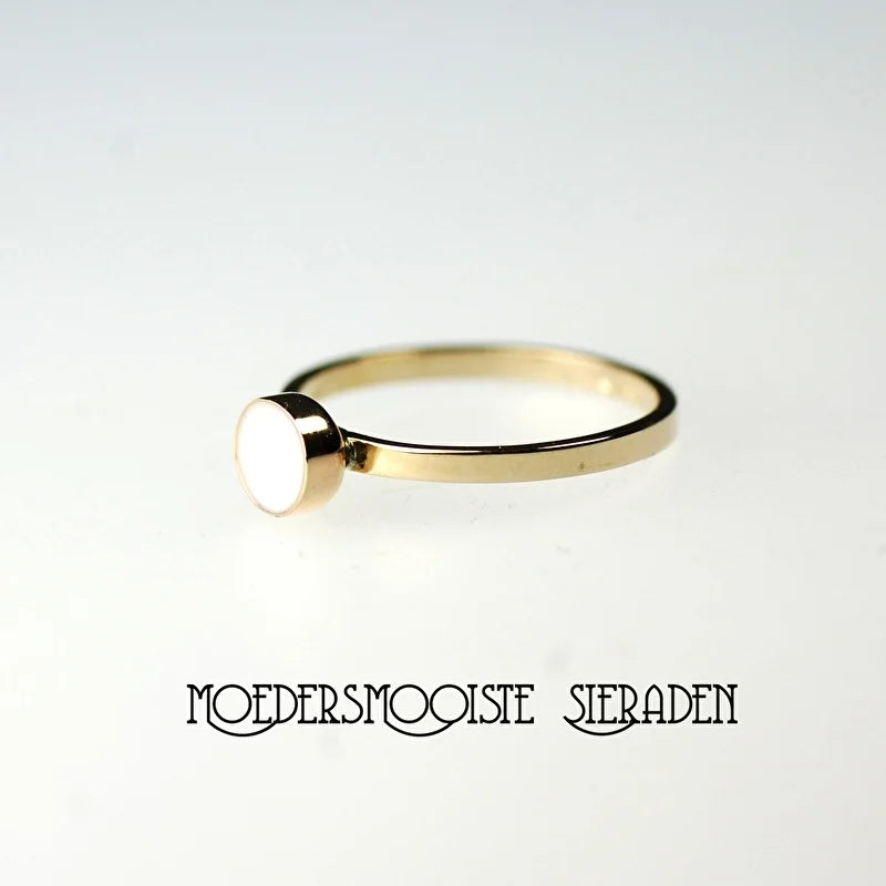 Moedermelk Ring Sublime Goud