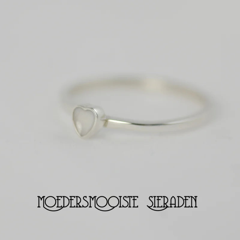 Moedermelk ring Full Heart