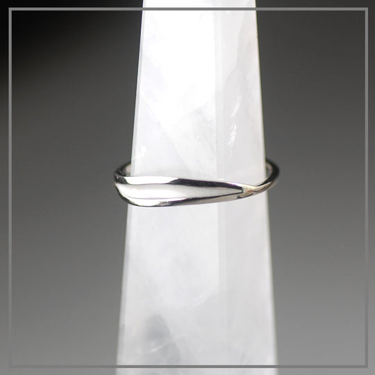 Moedermelk ring Drawn Witgoud