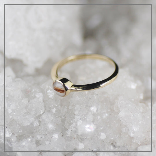 Moedermelk ring de Verbinding Goud