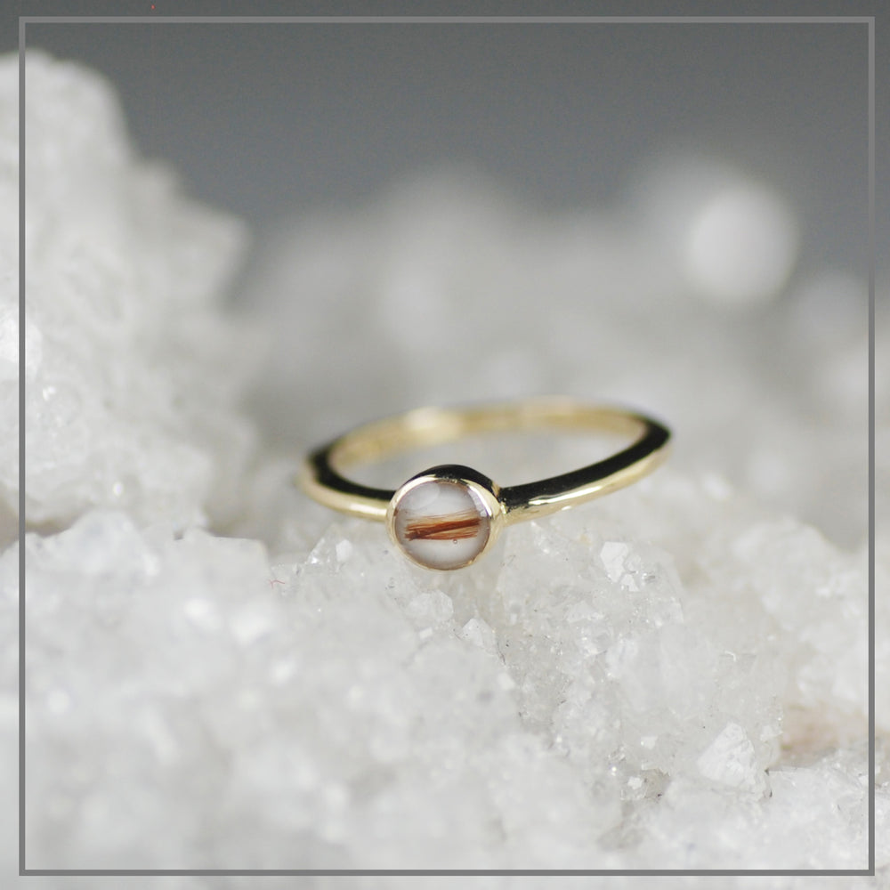 Moedermelk ring de Verbinding Goud