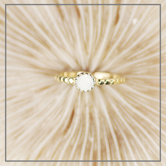 9K Moedermelk ring Gwenn