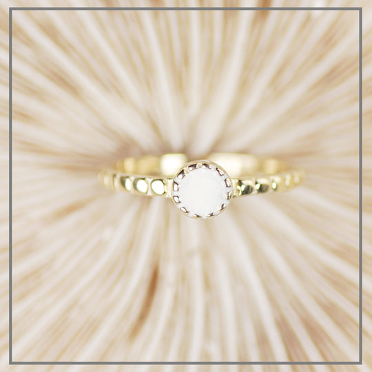 9K Moedermelk ring Gwenn
