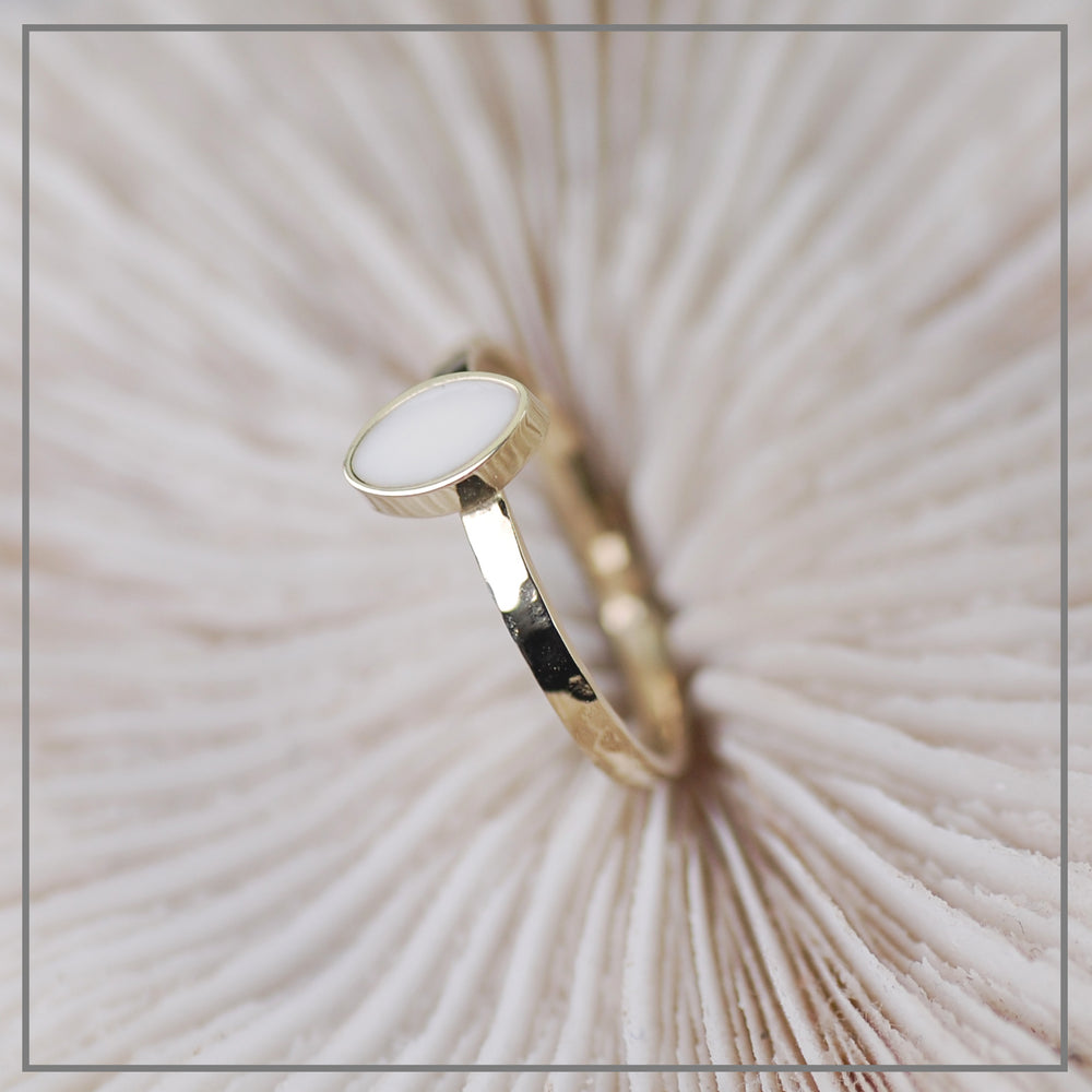 Moedermelk ring Valeria Goud