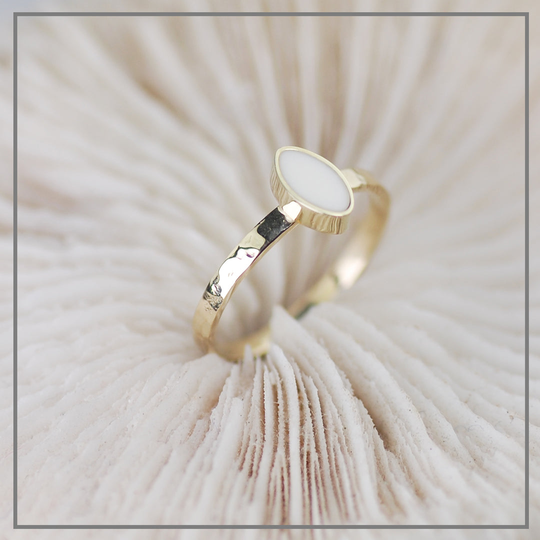 Moedermelk ring Valeria Goud