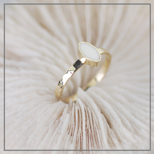 Moedermelk ring Valeria Goud