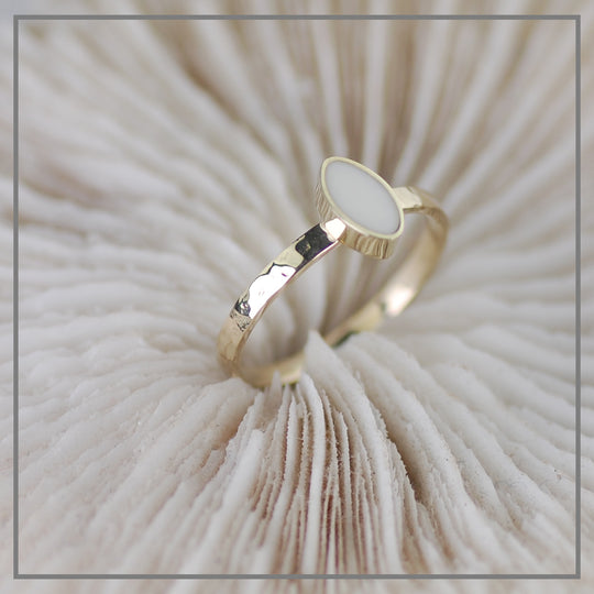 Moedermelk ring Valeria Goud