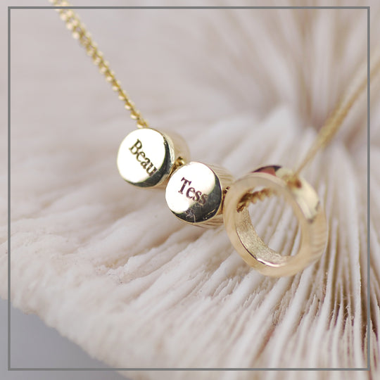 Moedermelk Collier Circle of Love Double Goud