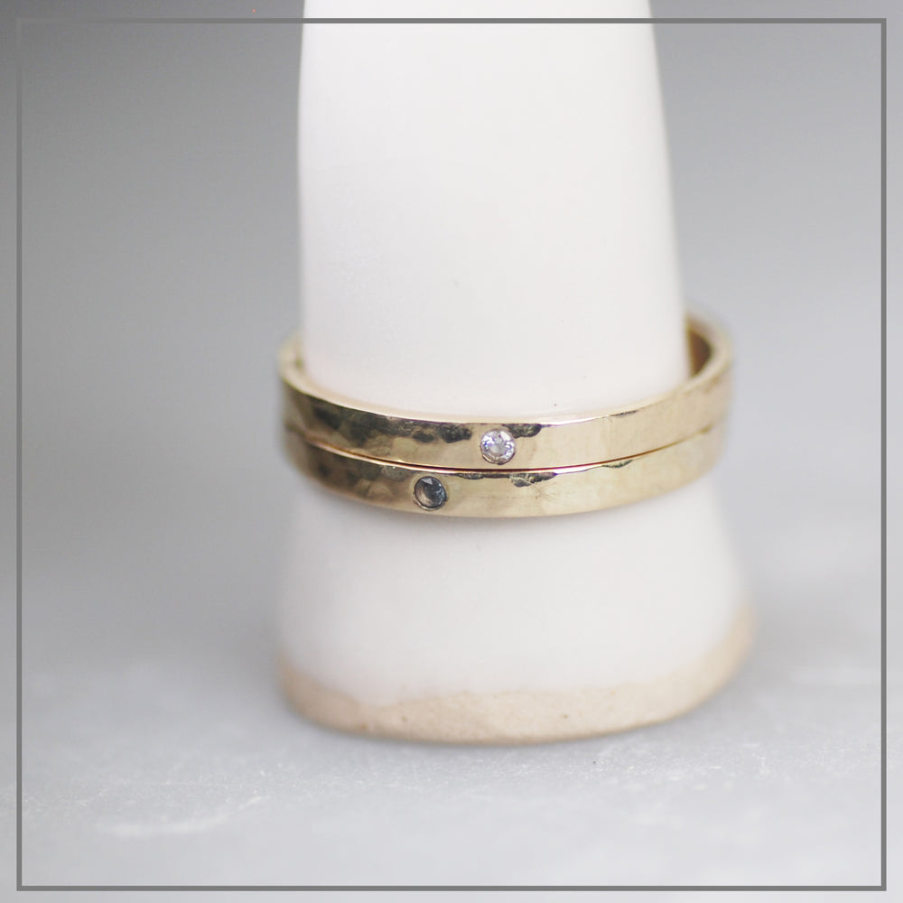 Ring Simple geboortesteen