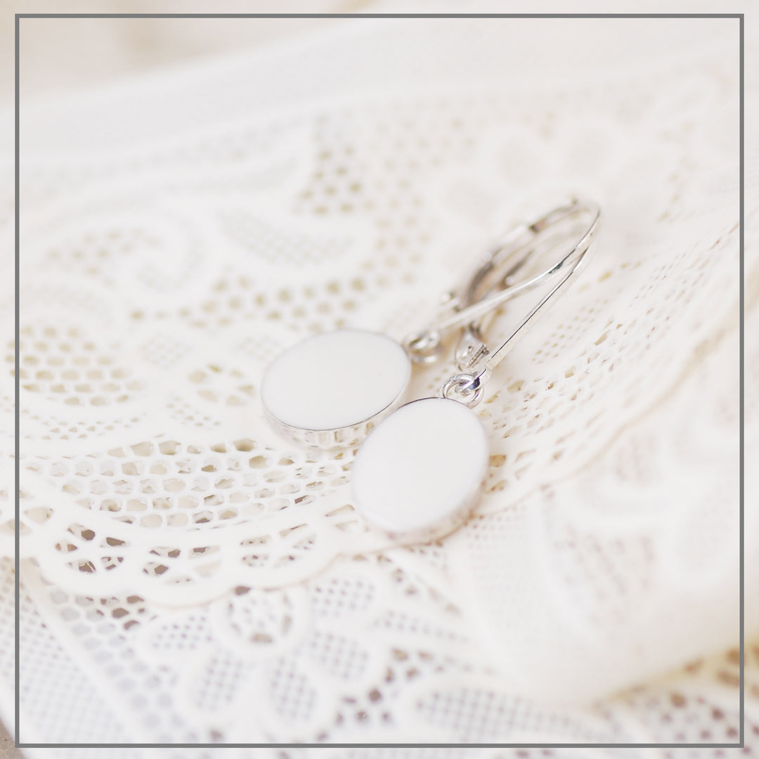 Oorhangers Nena Zilver Ovaal