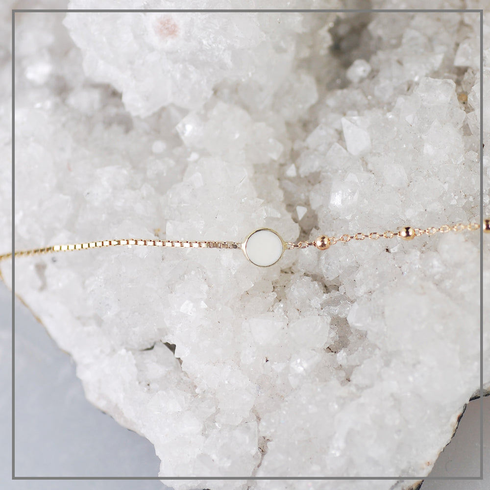 Moedermelk Armband van Goud Billie 