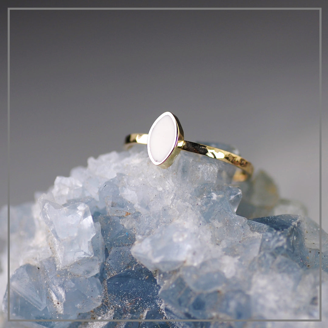 Moedermelk ring Valeria Goud