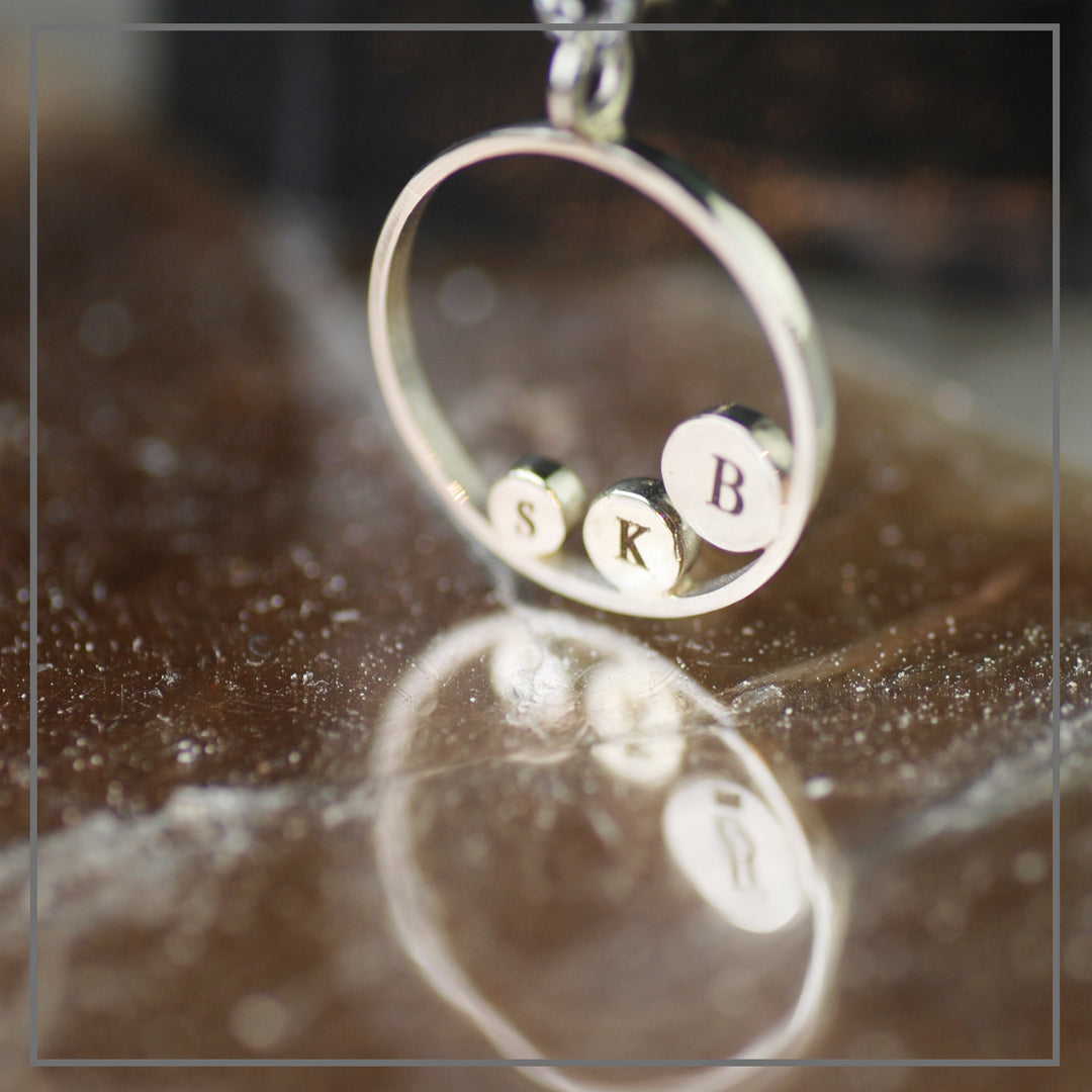 Moedermelk Ketting Design Grown 3 in Witgoud