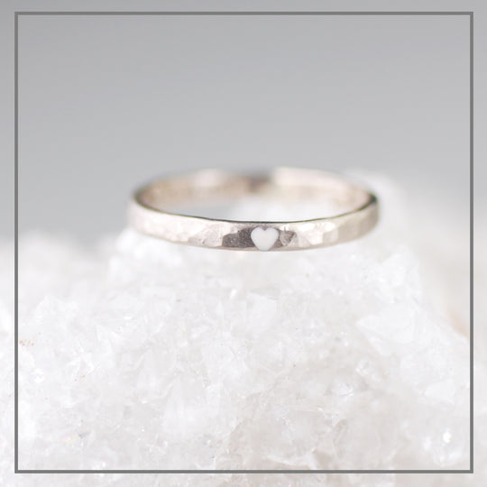 Moedermelk ring Hartendief Zilver