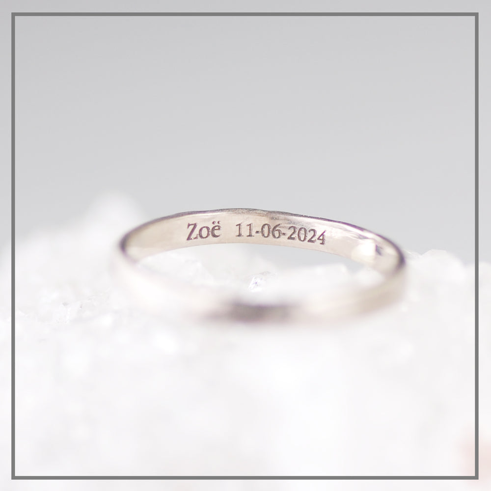 Moedermelk ring Hartendief Zilver