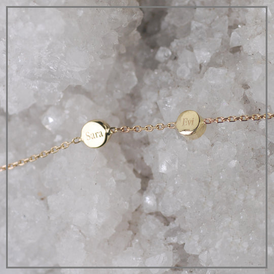 Moedermelk Armband Cassandra Goud