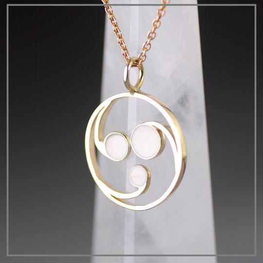 Moedermelk ketting Samen Goud