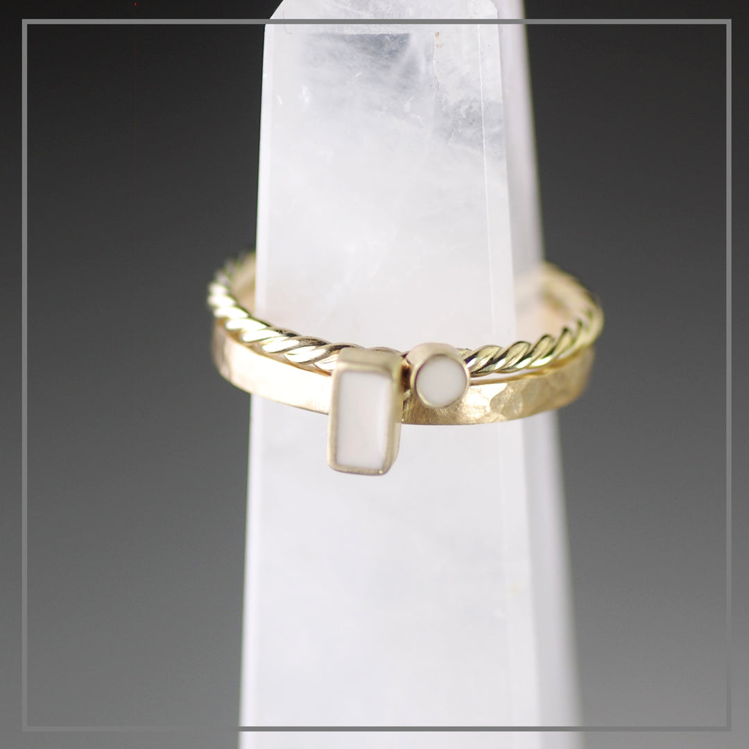 Set moedermelk ringen Florence Goud