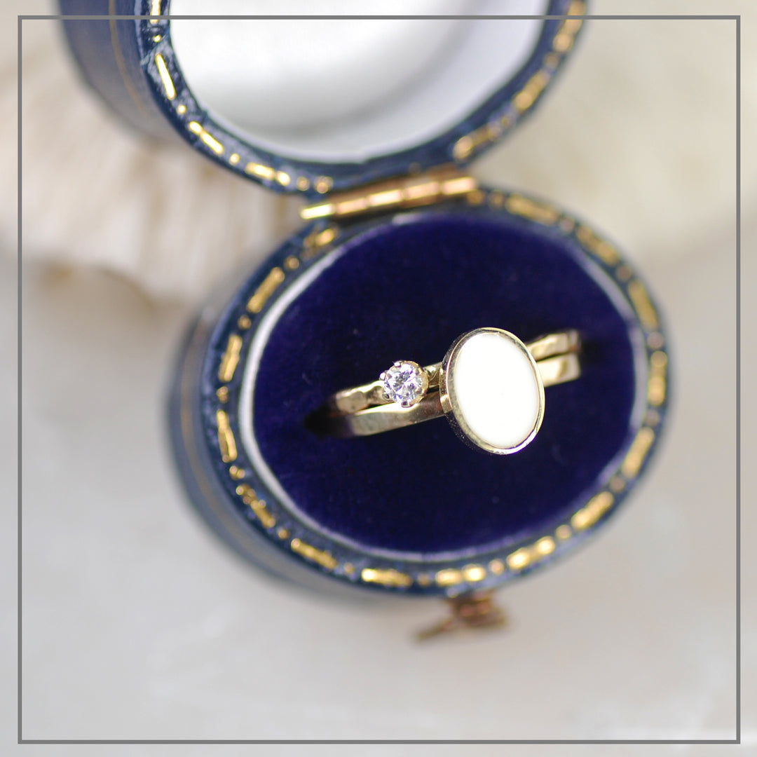 Set Dreaming in Gold Ovaal met een geboortesteen
