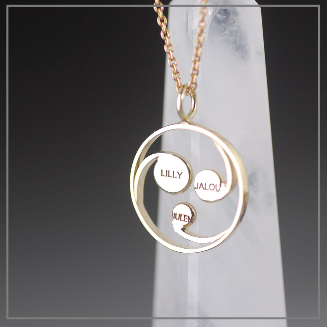 Moedermelk ketting Samen Goud
