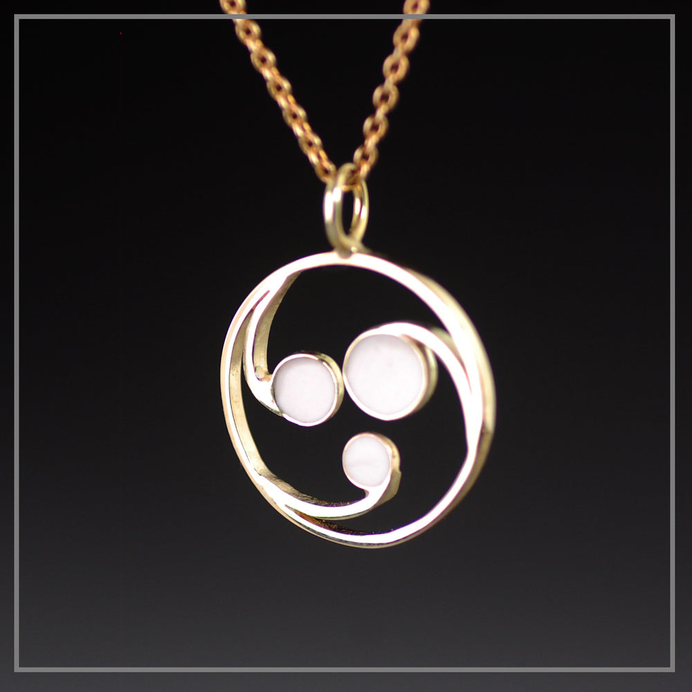 Moedermelk ketting Samen Goud