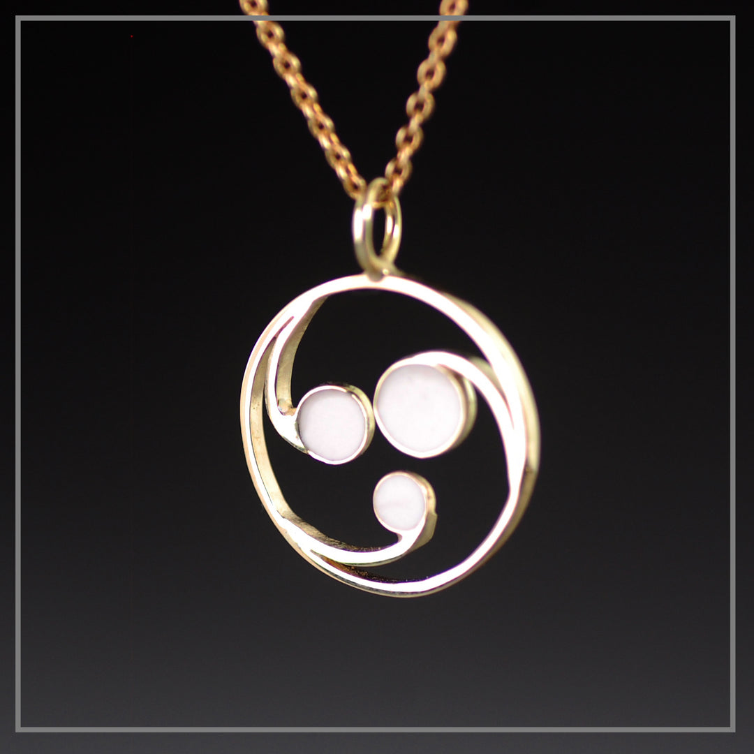 Moedermelk ketting Samen Goud