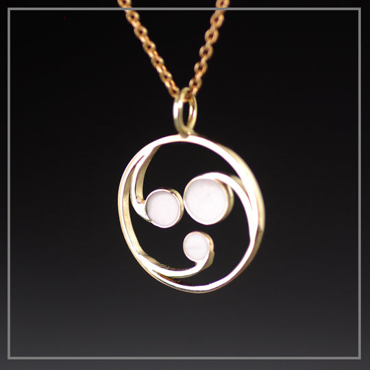 Moedermelk ketting Samen Goud